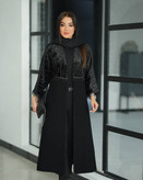 مانتو بلند جلو باز