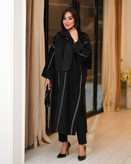 مانتو مشکی مجلسی