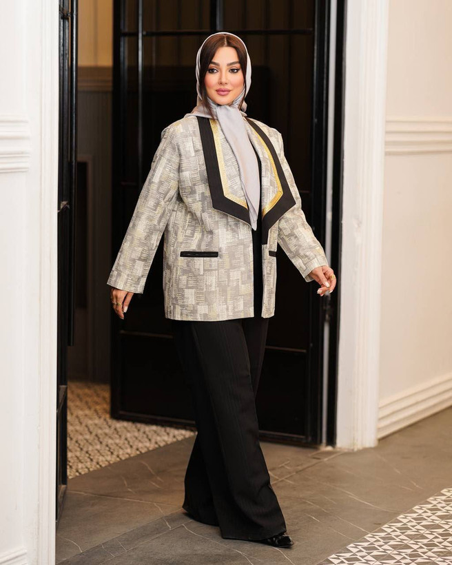 مانتو ژاکارد کتی