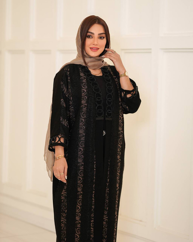 مانتو ژاکارد مجلسی