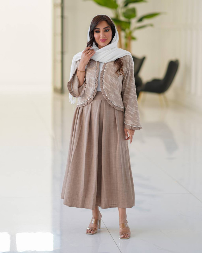 مانتو دامن اسپرت