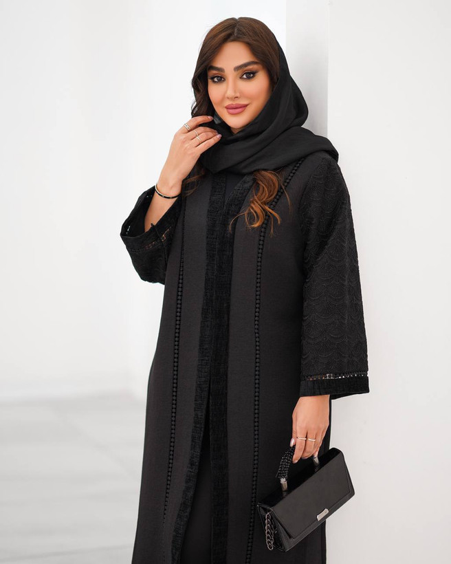 مانتو مشکی مجلسی خاص