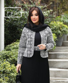 مانتو لینن سوزن دوزی