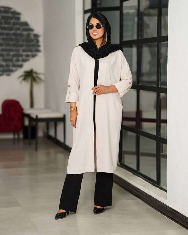 مانتو جلو باز بلند