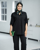 مانتو مشکی خنک