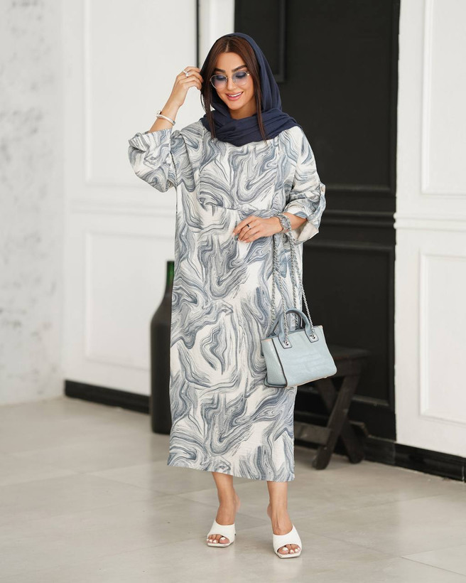 مانتو پیراهنی بلند