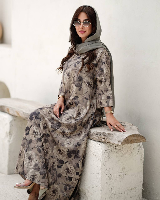 مانتو طرح دار جدید