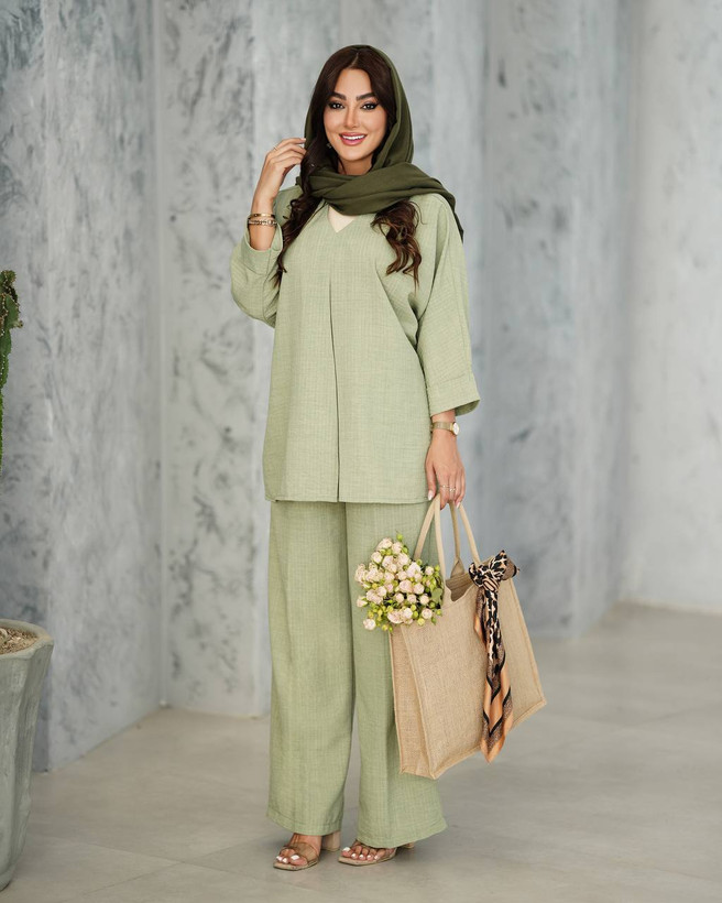 مانتو شلوار خنک تابستانی