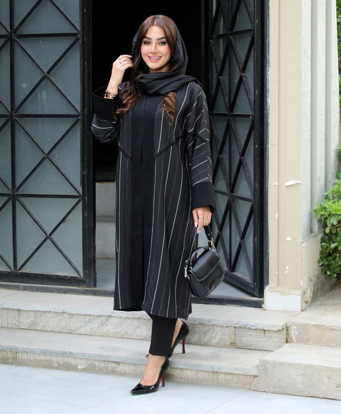 مانتو زنانه مشکی