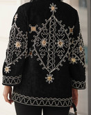 مانتو کتی سرمه دوزی