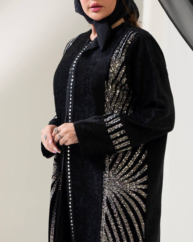 مانتو کار شده مجلسی شیک