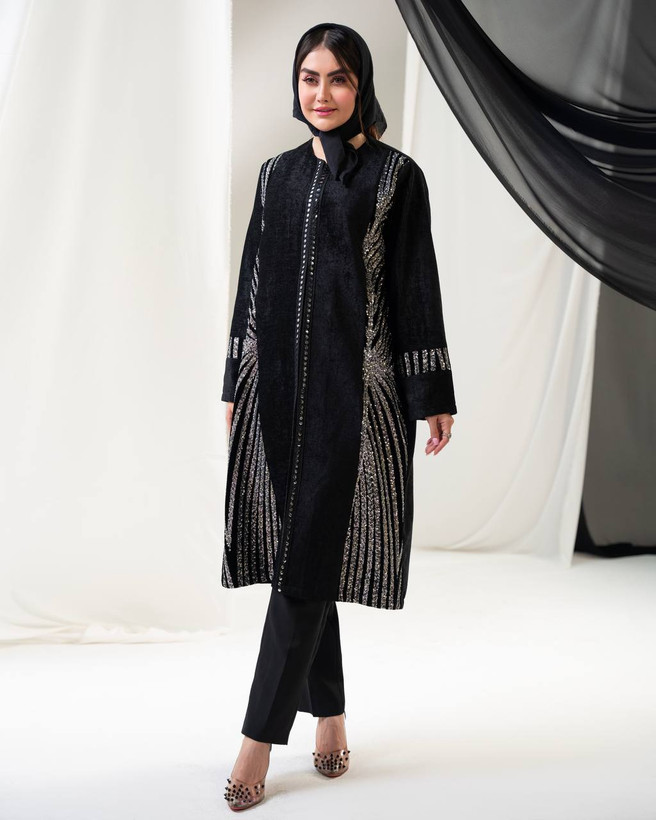 مانتو پولک دوزی