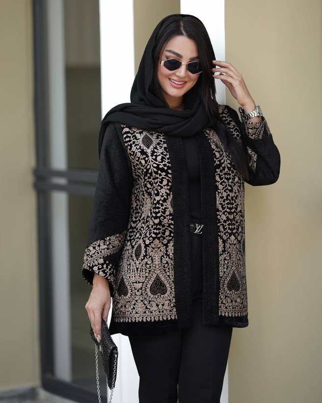 مانتو سوزن دوزی