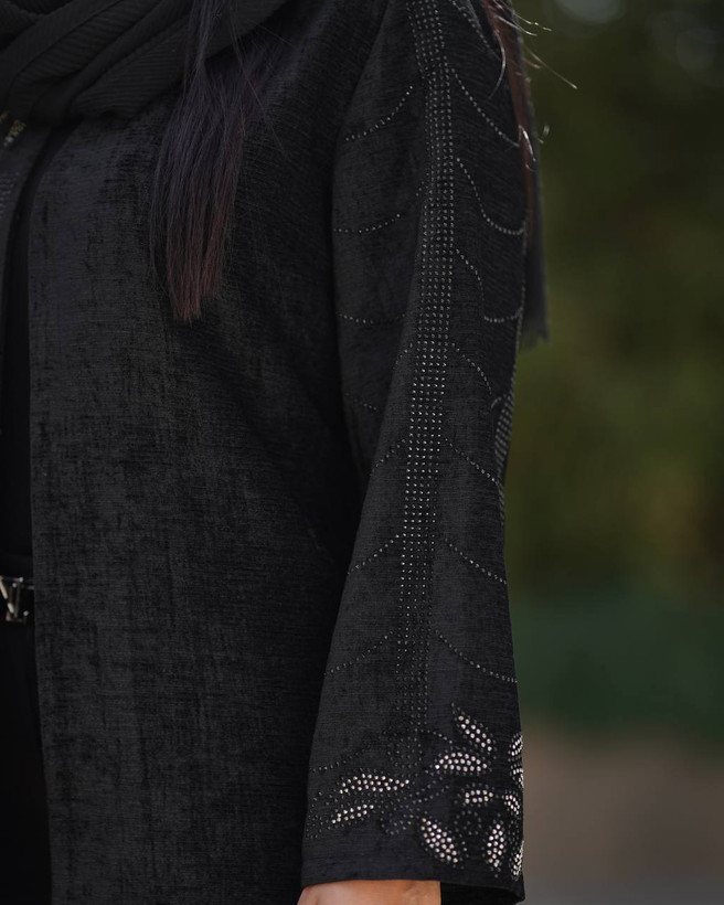 مانتو کار شده مجلسی