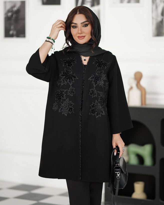 مانتو جواهردوزی مجلسی