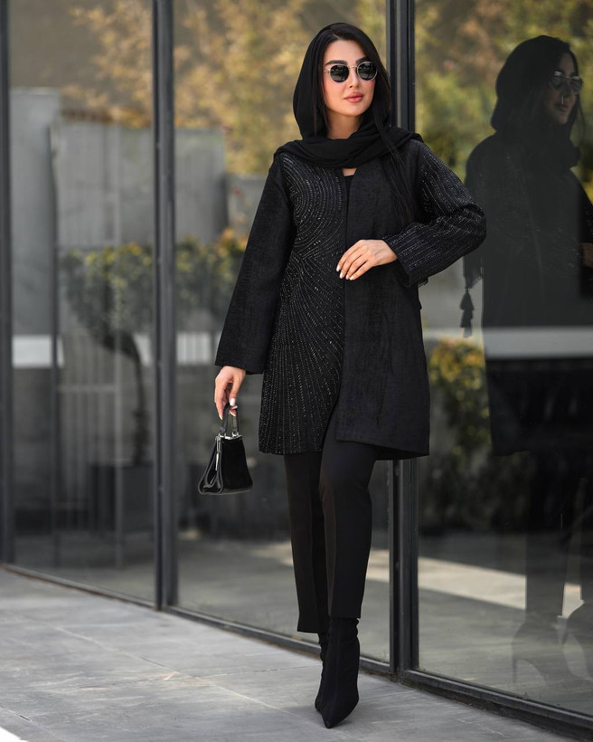 مانتو مجلسی زنانه شیک