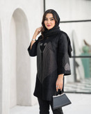 مانتو مجلسی شیک مشکی