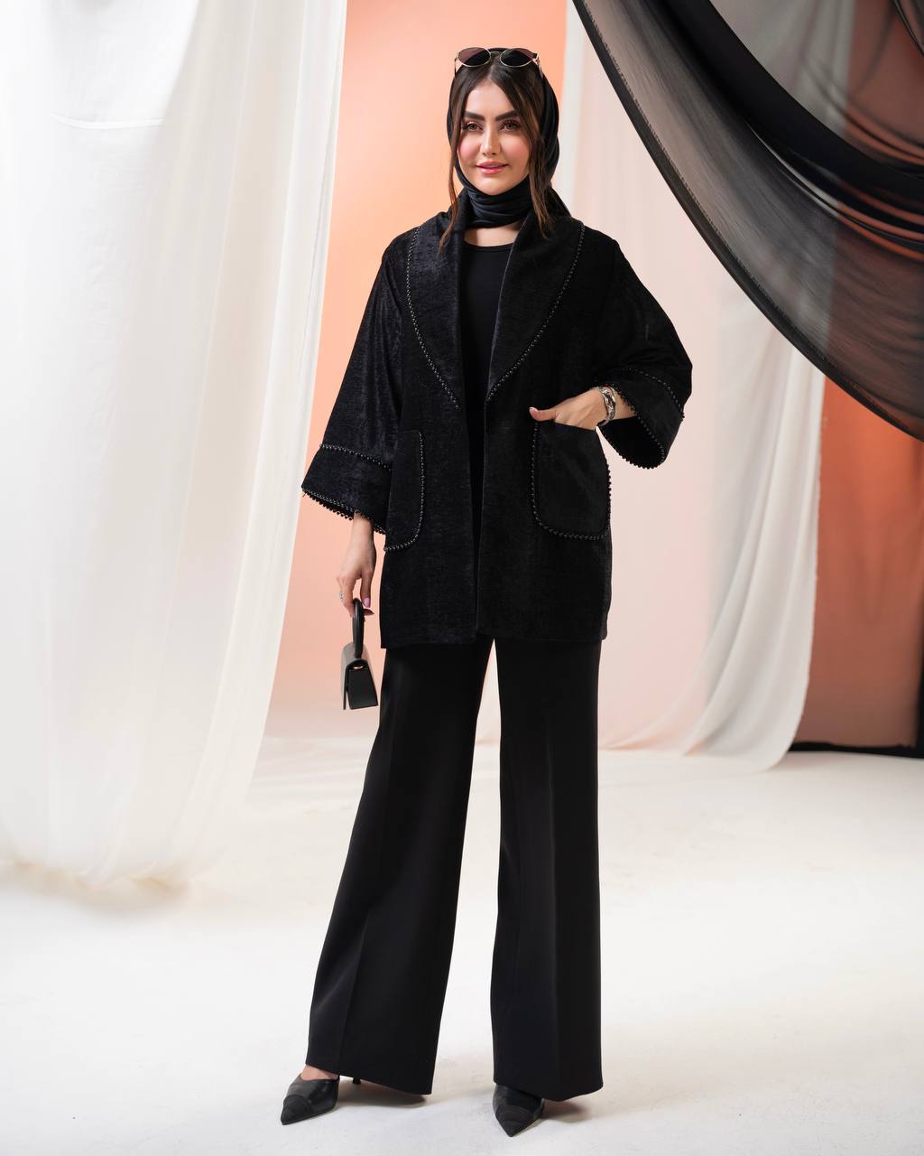 مانتو زنانه مشکی