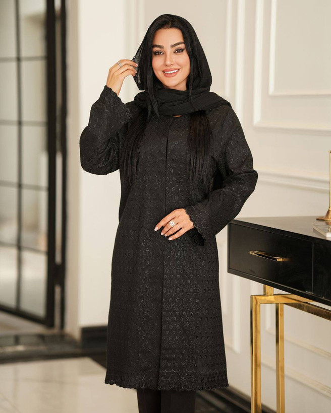 مانتو کرپ طرحدار