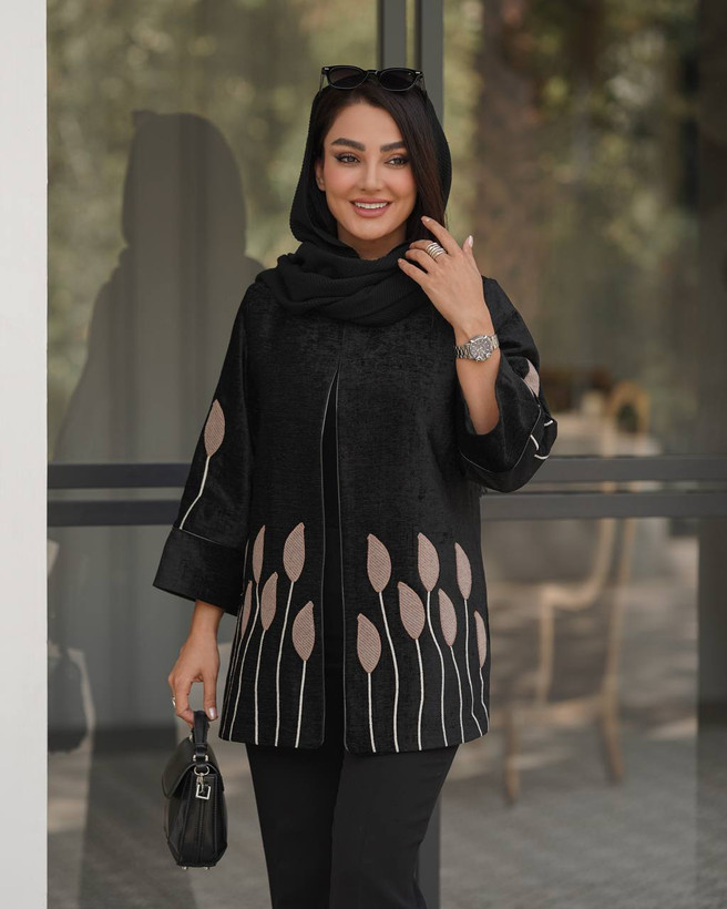 مانتو کتی مغزی دوزی