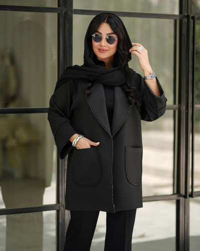 مانتو کتی مشکی