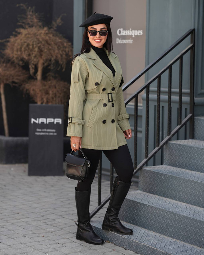 بارانی دخترانه کوتاه