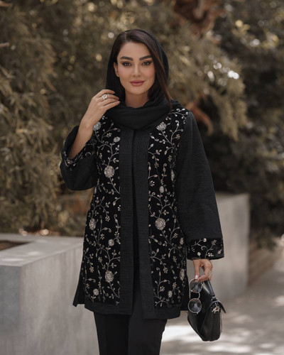 مانتو مجلسی کار شده