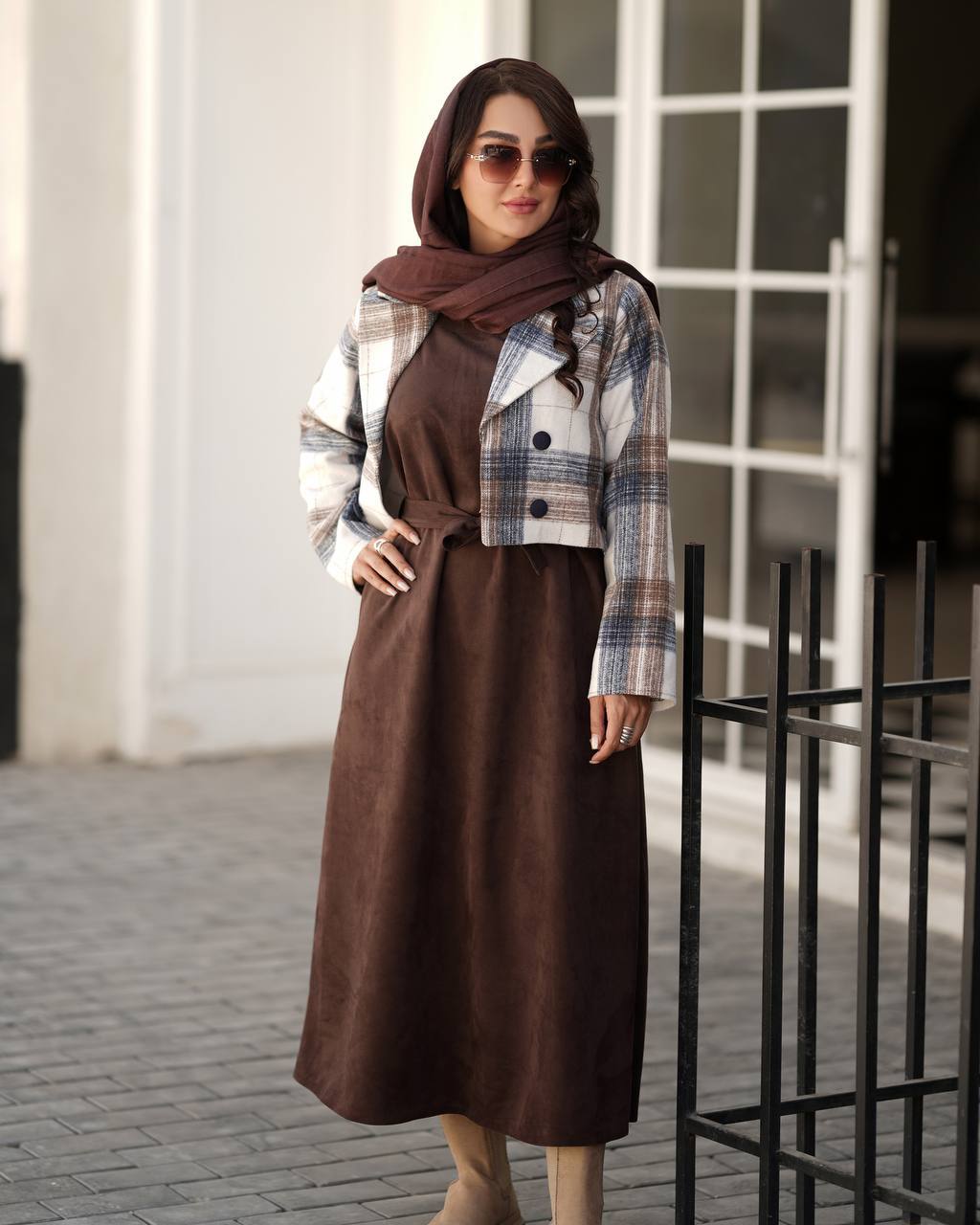 مدل سارافون با کت کوتاه