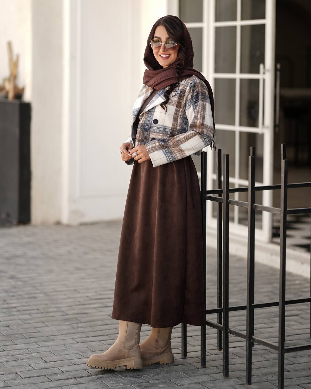 کت کوتاه یقه انگلیسی دخترانه