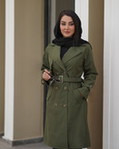 مانتو یقه انگلیسی بلند