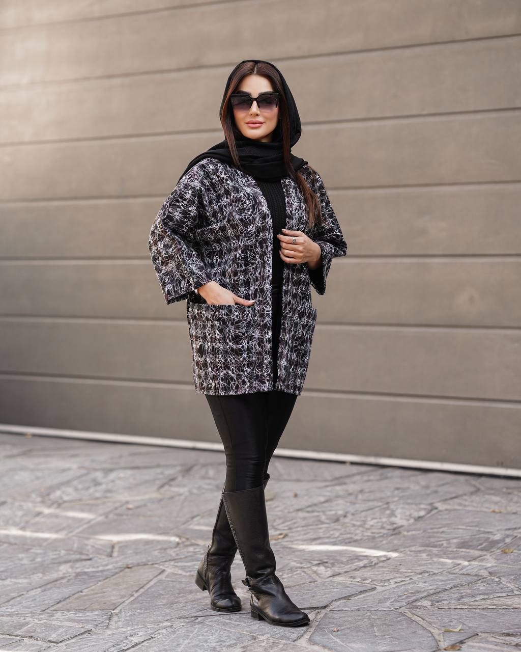 مانتو کتی اسپرت بولکه سه بعدی