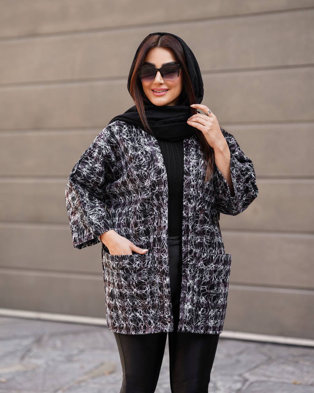 مانتو سه بعدی کوتاه