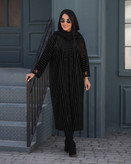 مانتو مخمل جواهردوزی