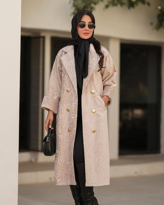 مانتو یقه انگلیسی