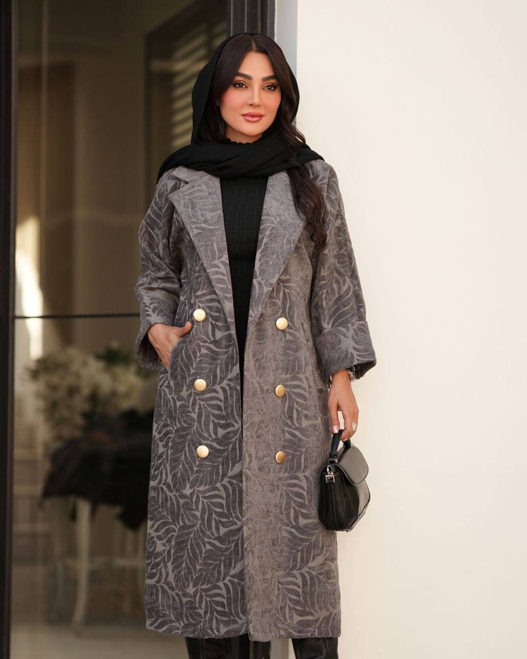 مانتو مخمل دخترانه