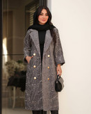 مانتو مخمل دخترانه