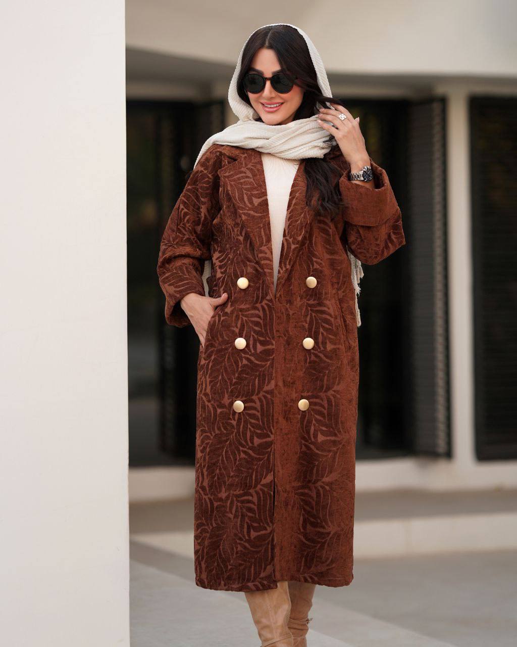 مانتو مخمل شیک