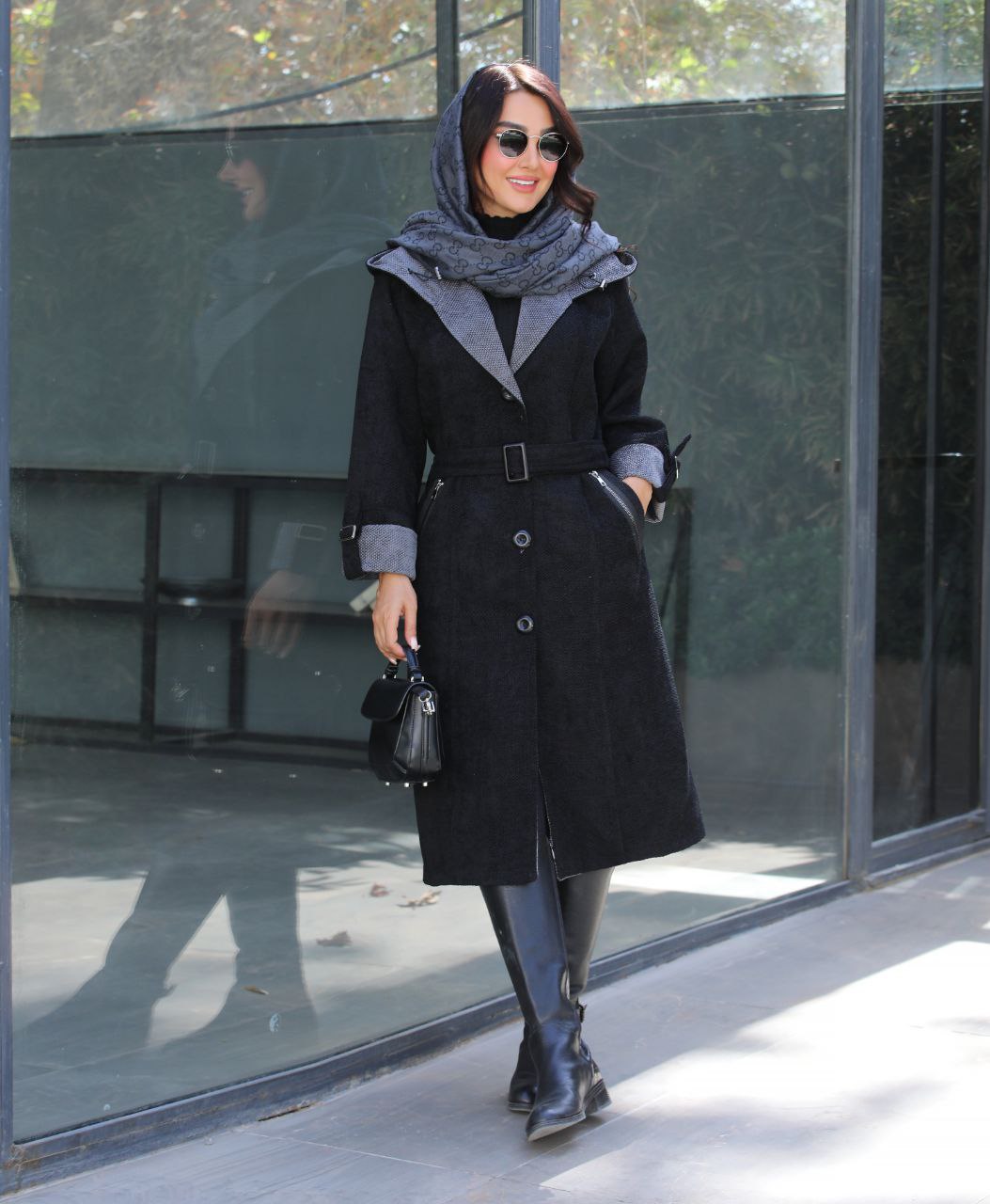 بارانی کلاهدار