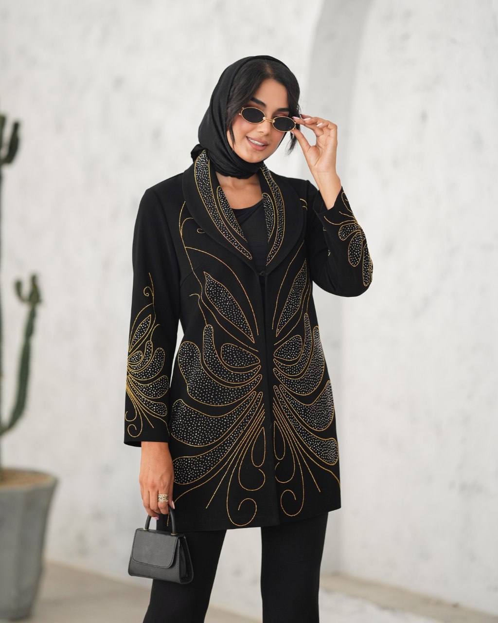 مانتو مجلسی کار شده