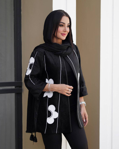 مانتو زنانه مخمل