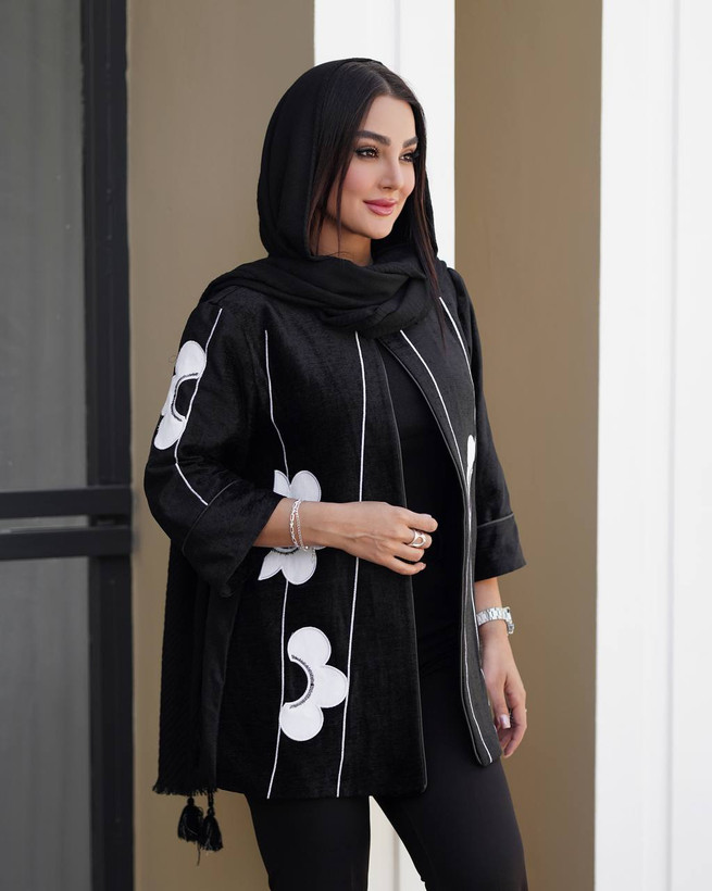 مانتو زنانه مخمل