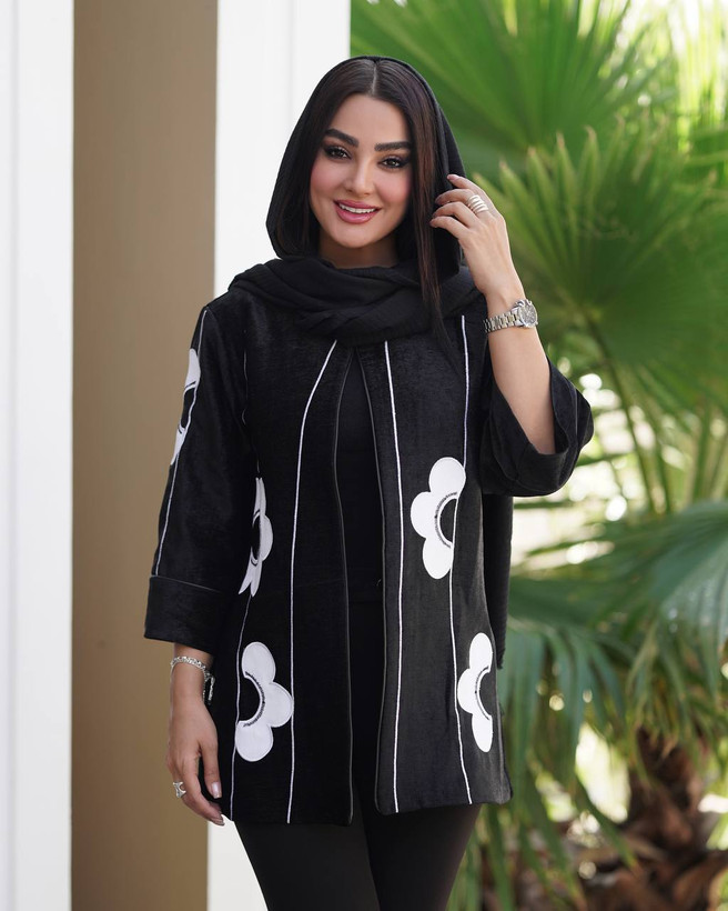 مانتو مخمل شانل