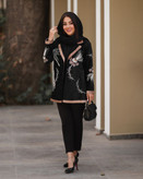 مانتو مجلسی گلدوزی