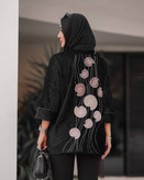 مانتو کتی گلدوزی