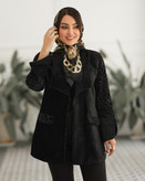 مانتو با نوار کریستالی