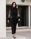 مانتو مجلسی طرحدار شیک