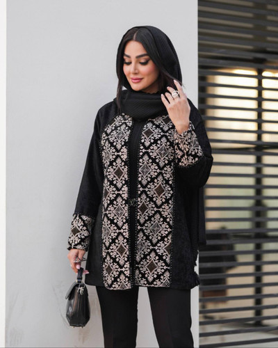 مانتو کتی طرحدار مجلسی