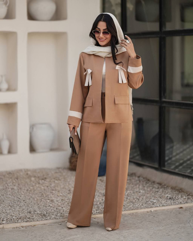 ست مانتو شلوار دخترانه