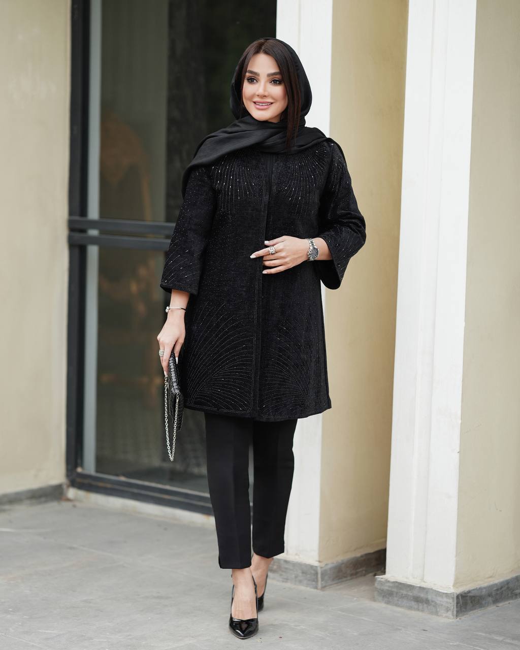 مانتو مجلسی شیک زنانه