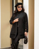 پالتو کتی یقه گرد